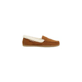 Ralph Lauren Brown Suede Leather Slippers for Women
