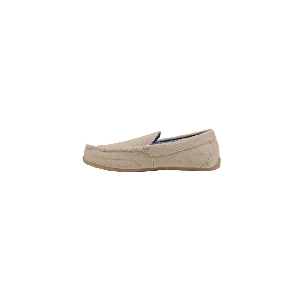 Ralph Lauren DECLAN Beige Textile Slippers for Men