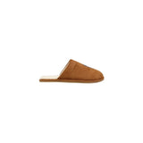 Ralph Lauren KLARENCE Big PP Brown Textile Slippers for Men
