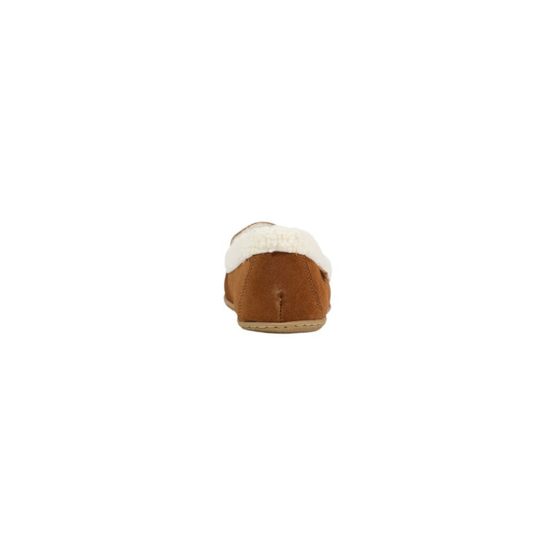 Ralph Lauren Brown Suede Leather Slippers for Women
