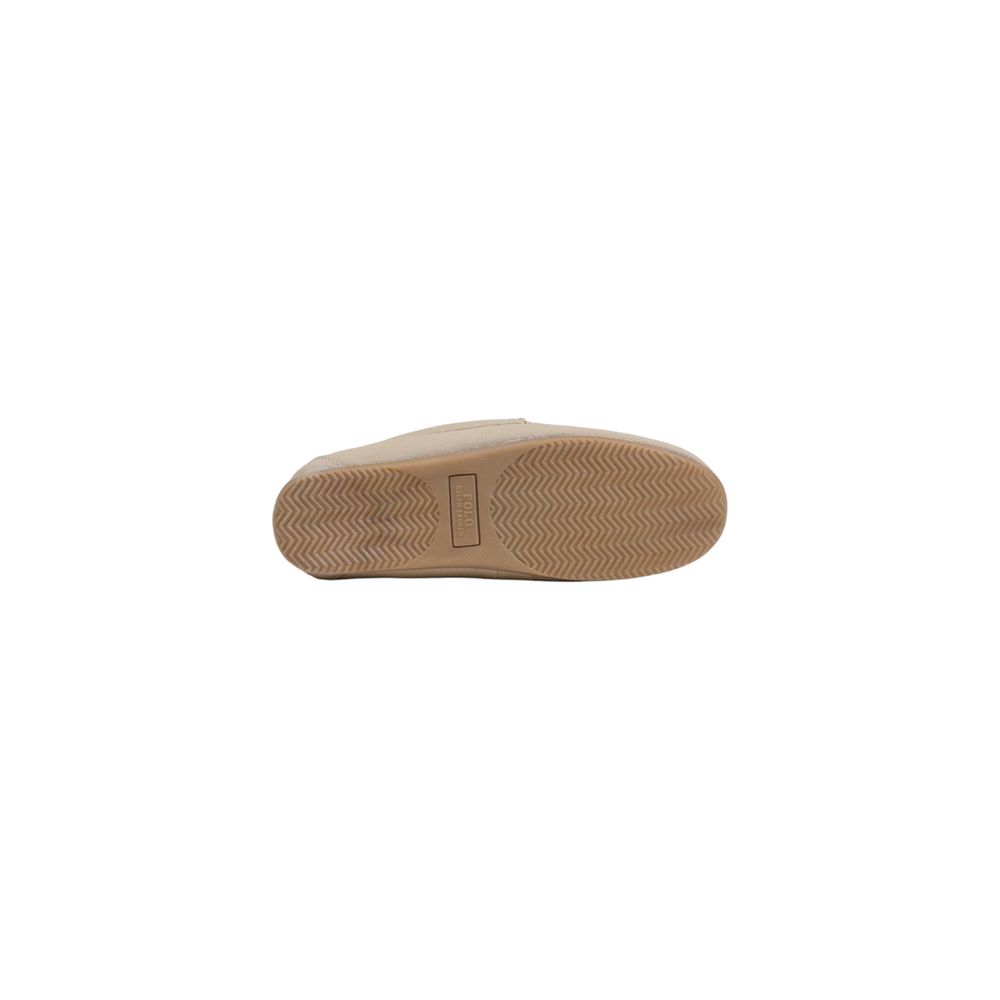 Ralph Lauren DECLAN Beige Textile Slippers for Men