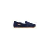 Ralph Lauren Collins Bear Blue Suede Leather Slippers