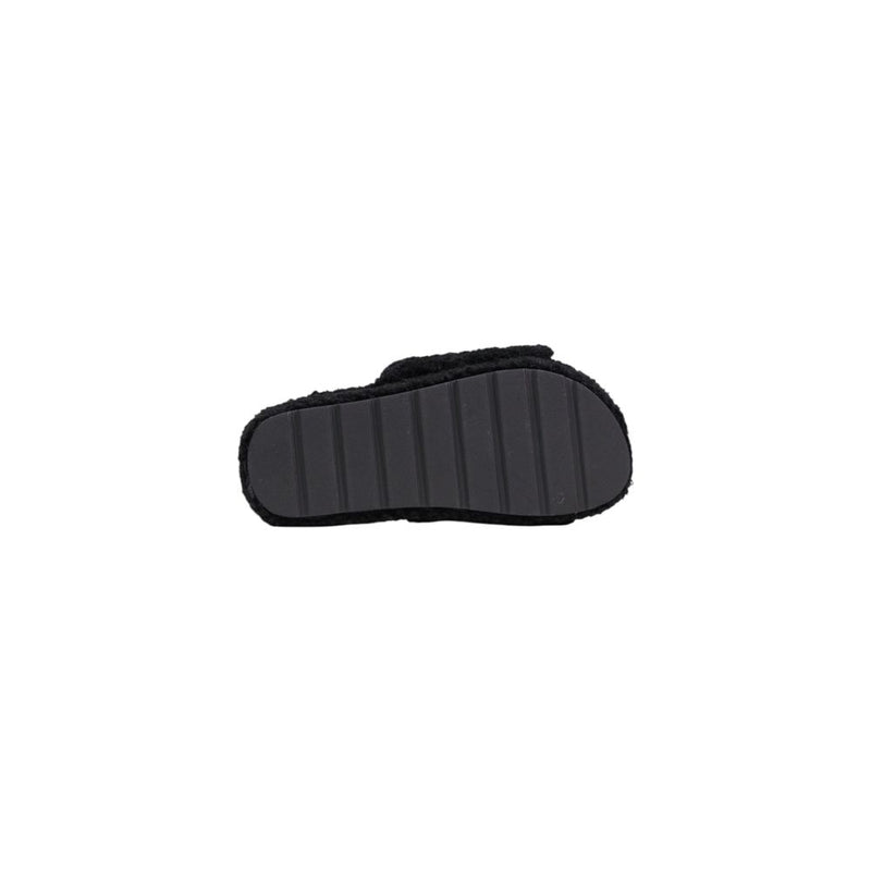 Ralph Lauren Black ROBIN PLATFORM Slippers for Women