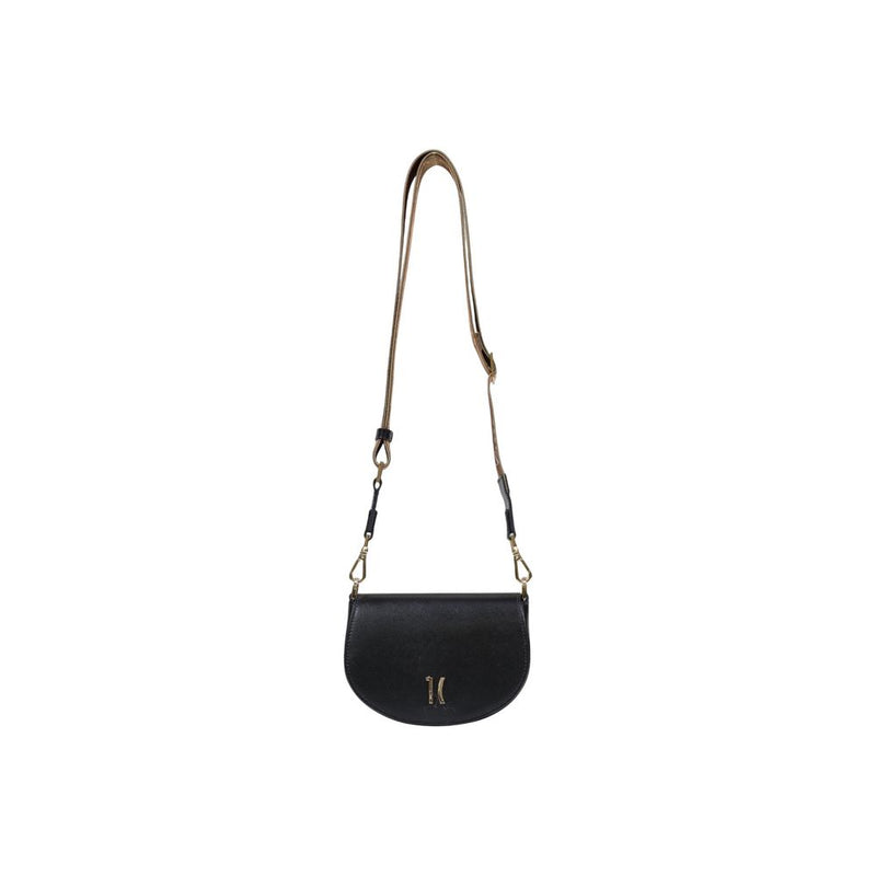 Alviero Martini Prima Classe Black Leather Handbag - LM LE06 8620
