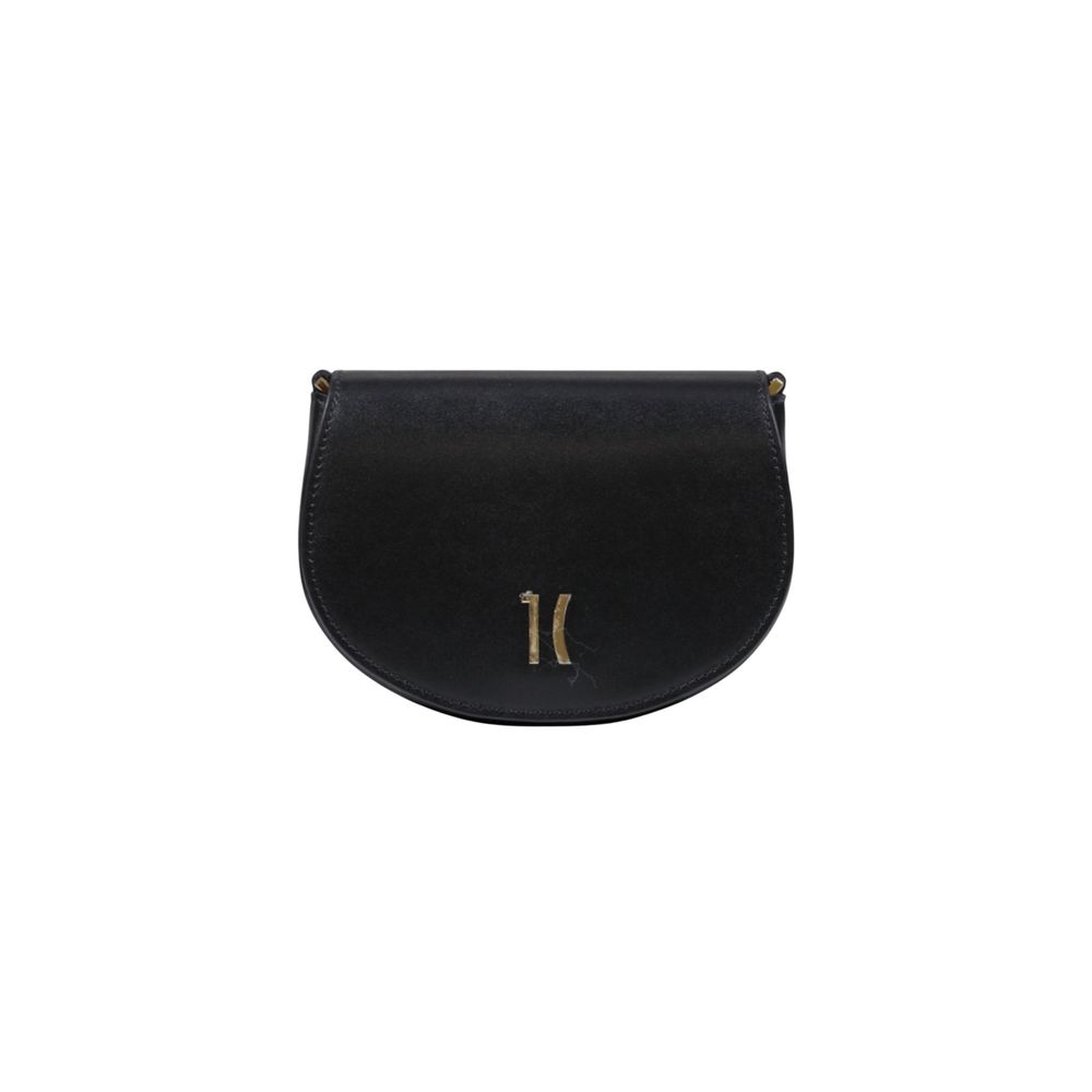 Alviero Martini Prima Classe Black Leather Handbag - LM LE06 8620
