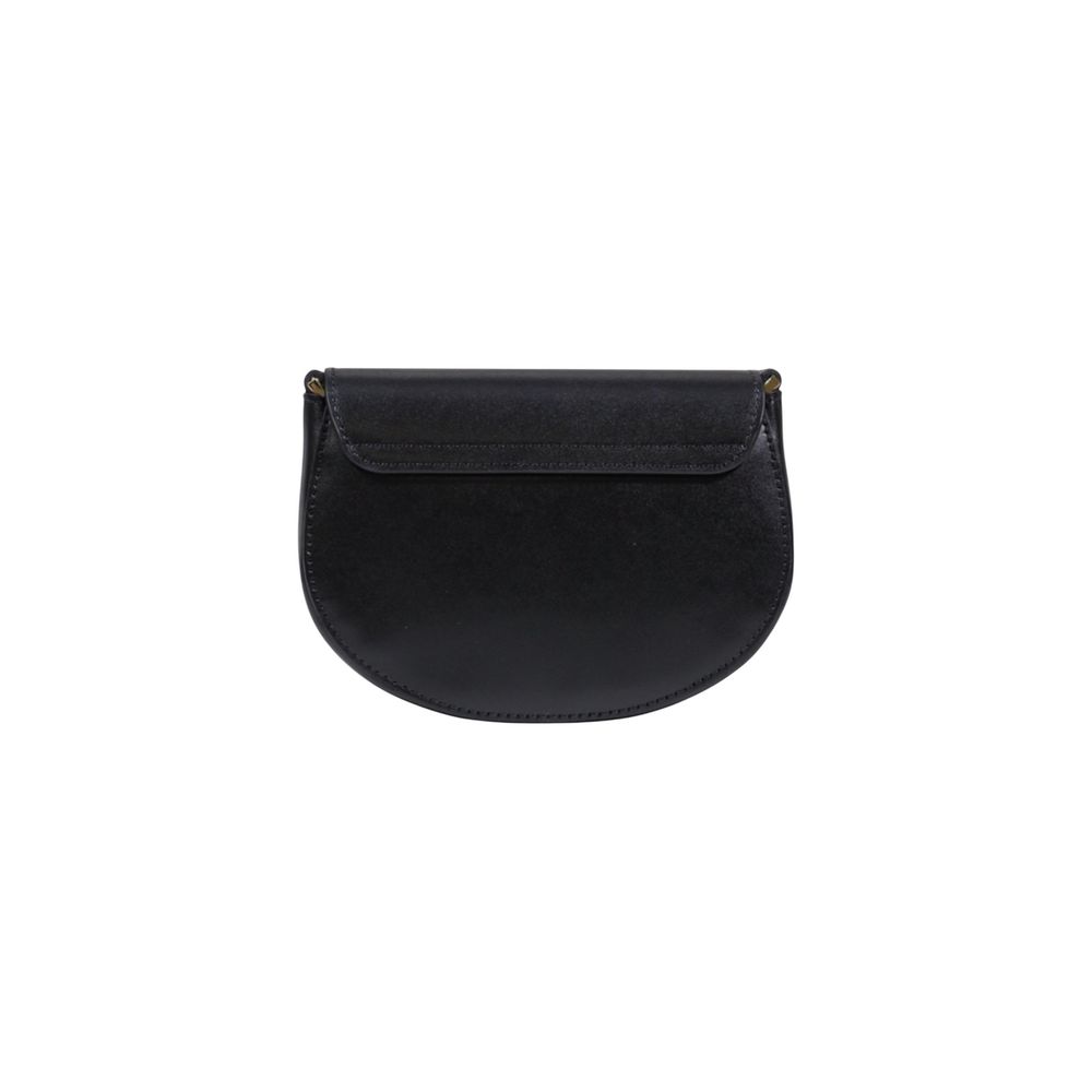 Alviero Martini Prima Classe Black Leather Handbag - LM LE06 8620