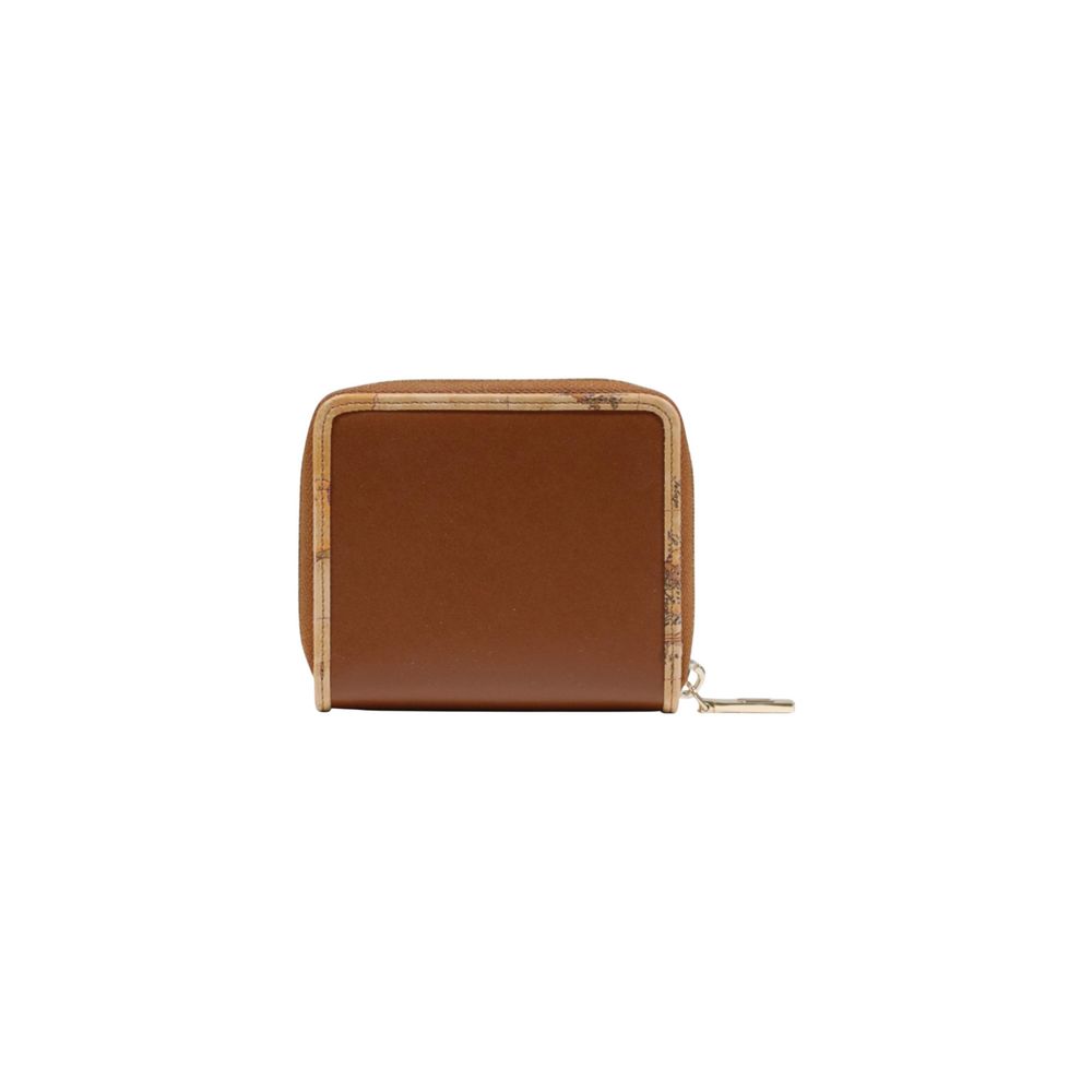 Alviero Martini Prima Classe Brown Leather Zip-Around Wallet
