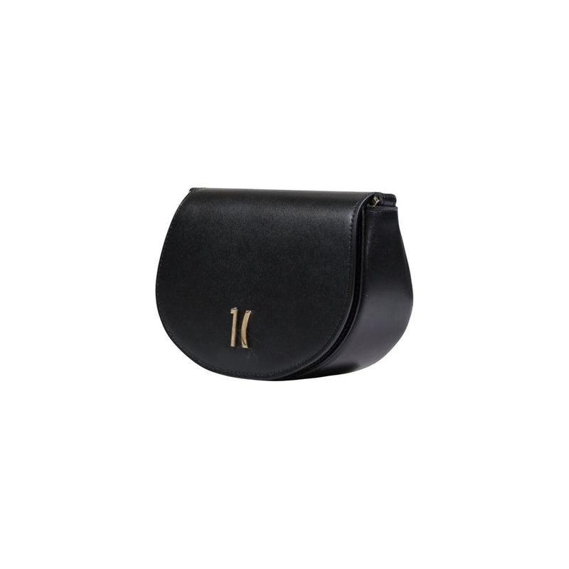 Alviero Martini Prima Classe Black Leather Handbag - LM LE06 8620