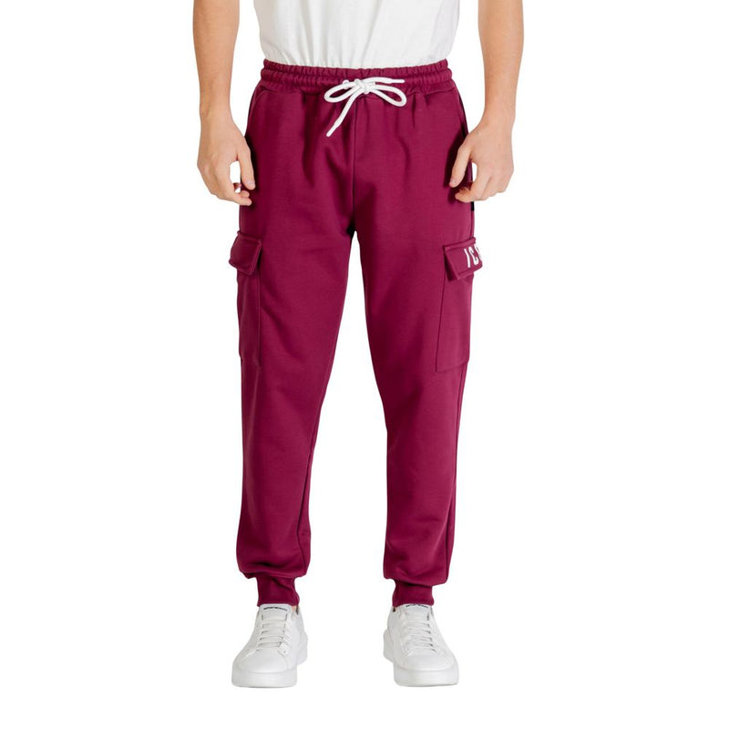 Icon Bordeaux Katoenen Joggingbroek (Trainingsbroek)