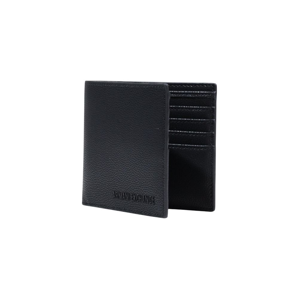 Portefeuille Armani Exchange en polyester noir