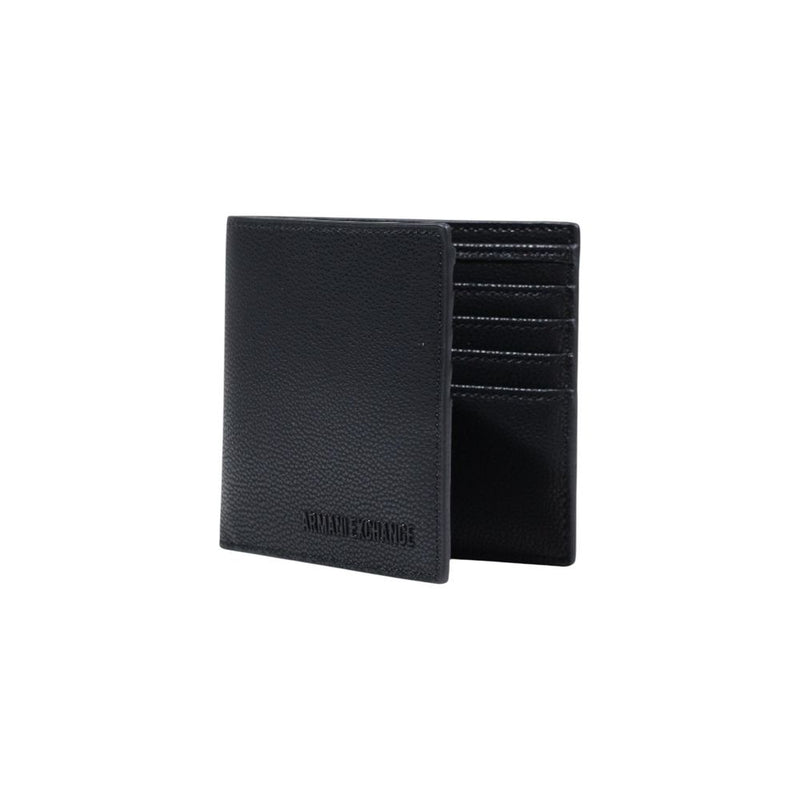 Portefeuille Armani Exchange en polyester noir