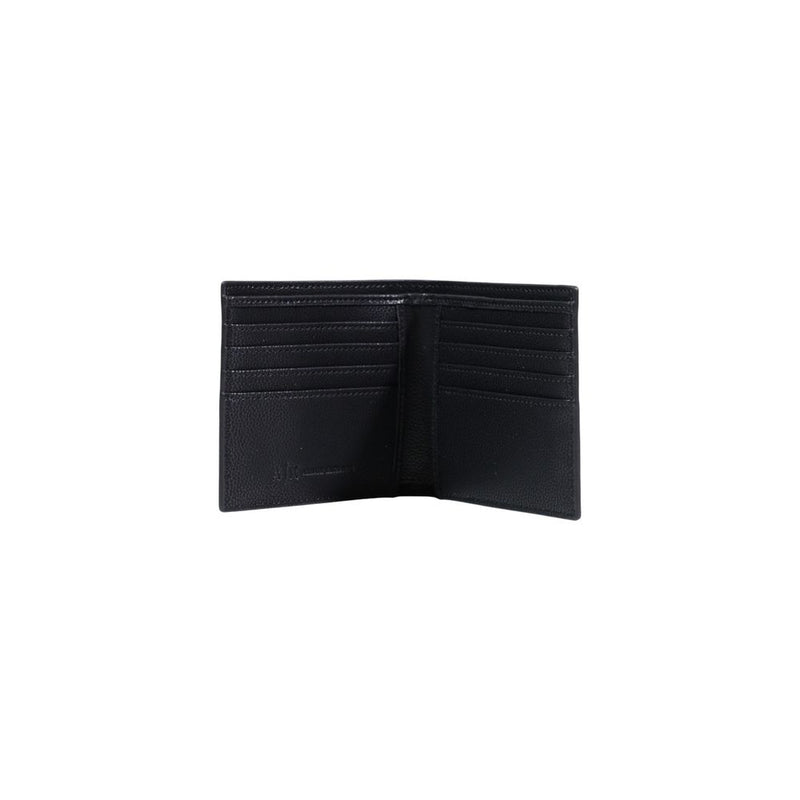 Portefeuille Armani Exchange en polyester noir