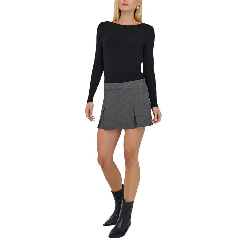 Jacqueline De Yong Jdycleo Mw Skort Tlr Gray Women's Shorts