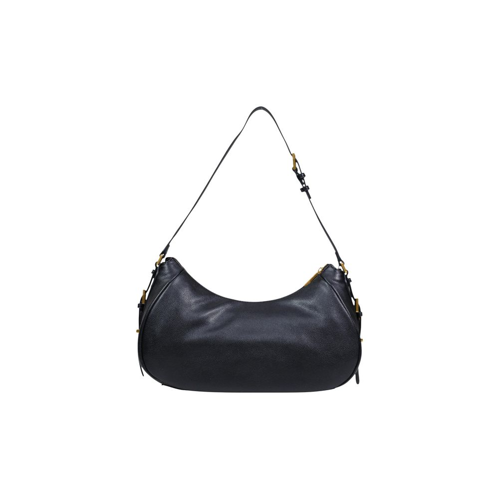 Liu Jo Black Eco-Leather Hobo Handbag - Chic & Versatile