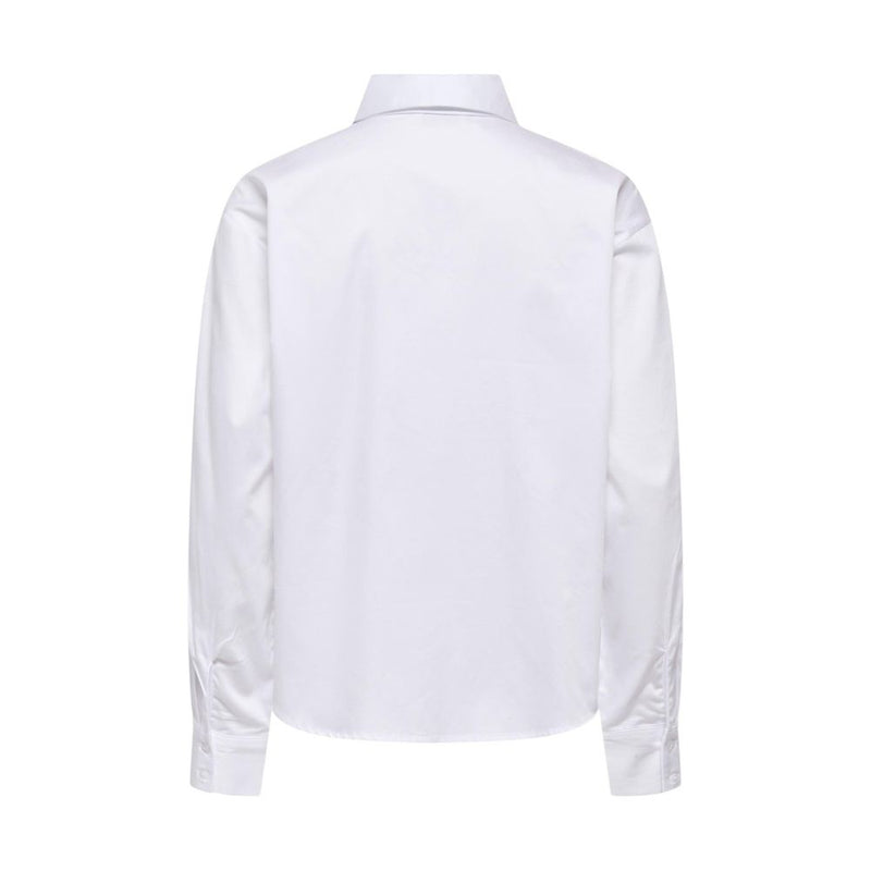 Jacqueline De Yong JDYWILLOW White Cotton Blouse for Women