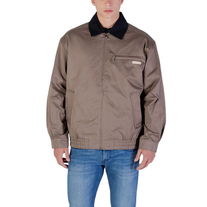Calvin Klein Jeans Bruine Katoenen Bomber