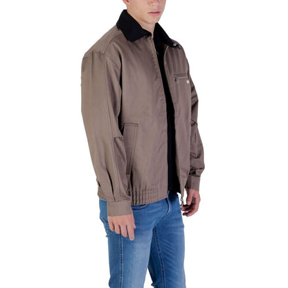 Calvin Klein Jeans Bruine Katoenen Bomber