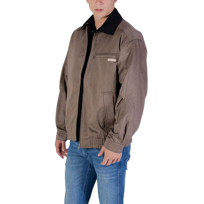 Calvin Klein Jeans Bruine Katoenen Bomber