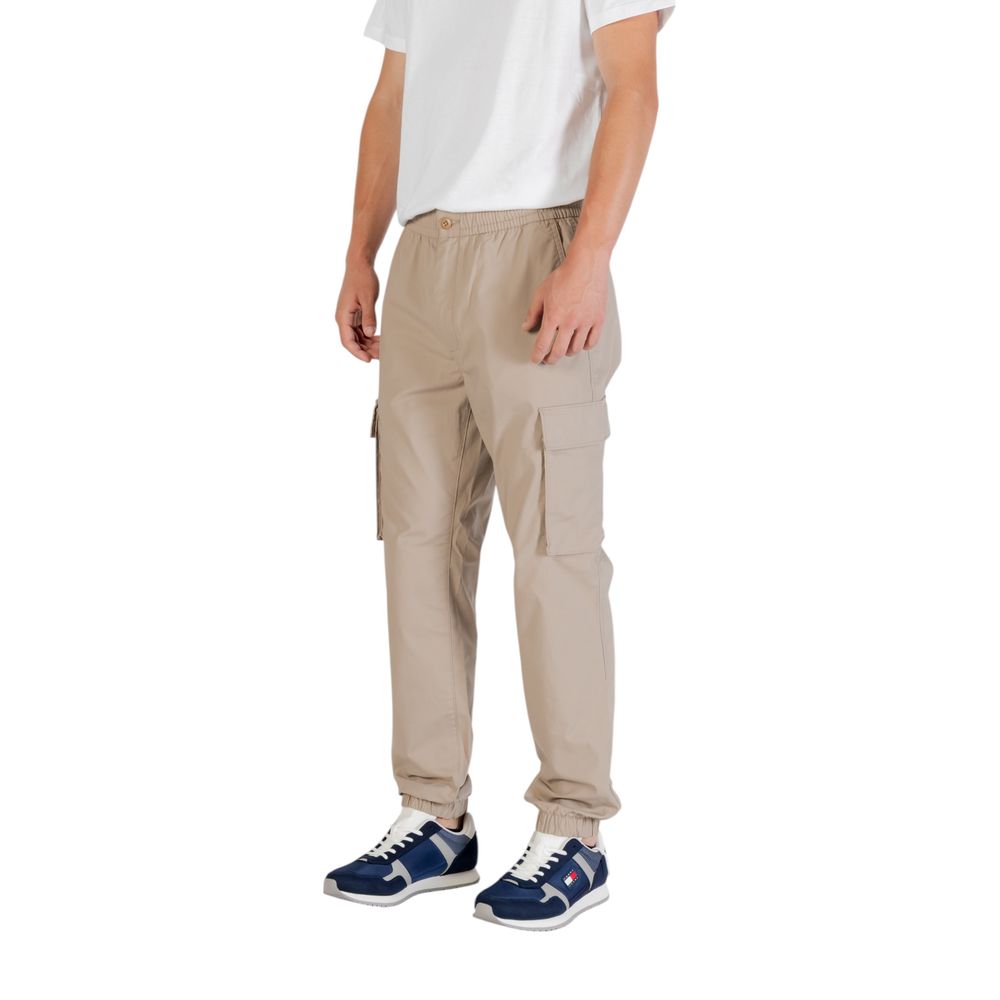 Calvin Klein Jeans SKNNY ELSTC RPSTP CR LV04RC617G Brown Cargo Pants