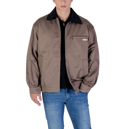 Calvin Klein Jeans Bruine Katoenen Bomber
