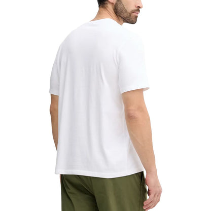 T-shirt blanc en coton Calvin Klein Jeans