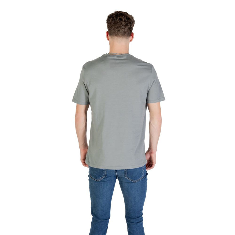 Calvin Klein Jeans Gray Cotton T-Shirt for Men