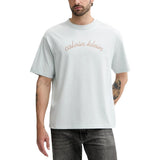 Calvin Klein Jeans Blue Cotton T-Shirt for Men