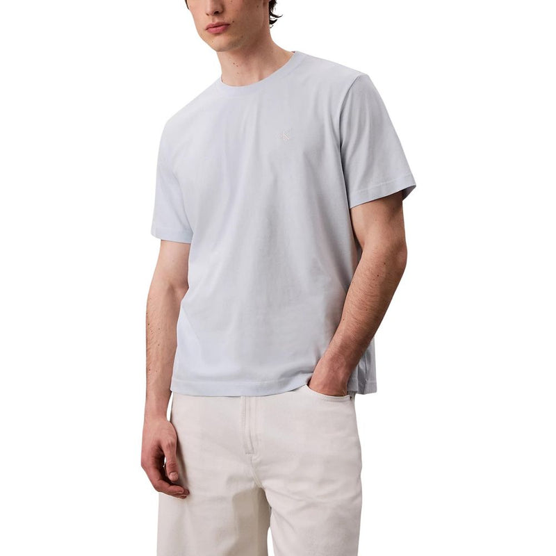 Calvin Klein Jeans Blue Cotton T-Shirt for Men