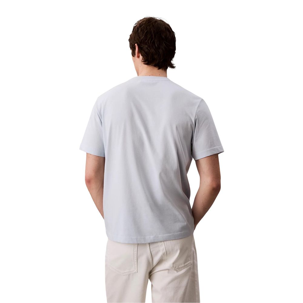 Calvin Klein Jeans Blue Cotton T-Shirt for Men