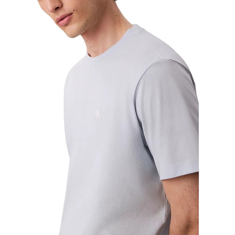 Calvin Klein Jeans Blue Cotton T-Shirt for Men
