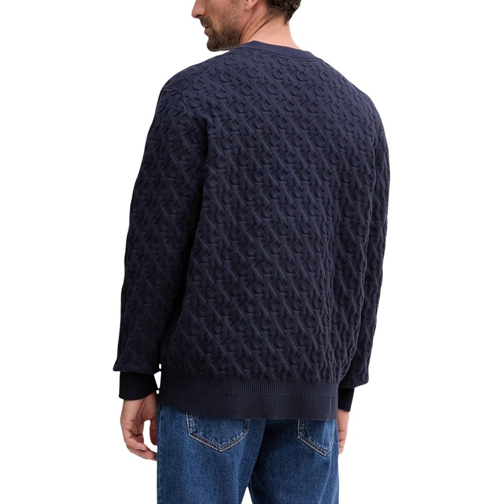 Calvin Klein Jeans Blue Cotton Sweatshirt for Men
