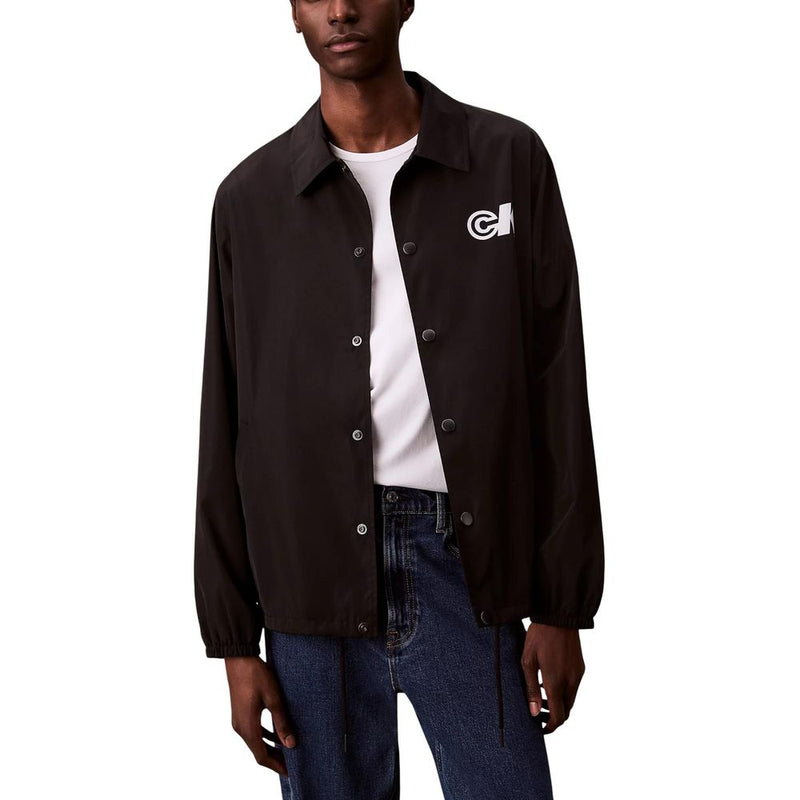 Calvin Klein Jeans Zwart Polyester Shelljack