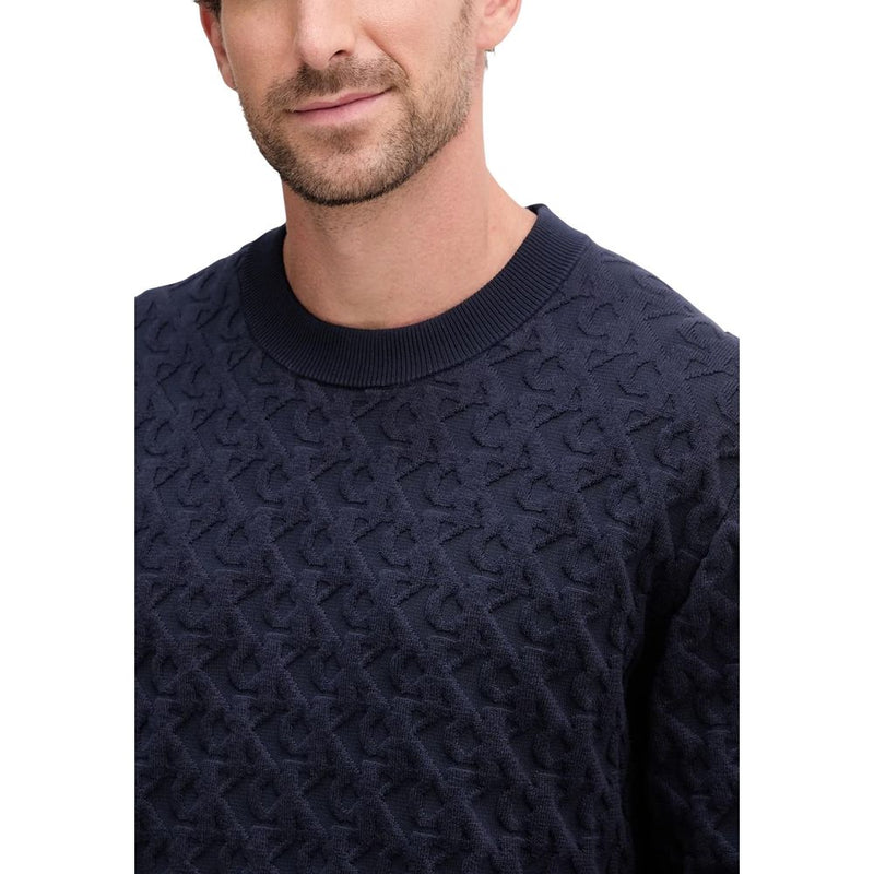 Calvin Klein Jeans Blauwe Katoenen Sweatshirt