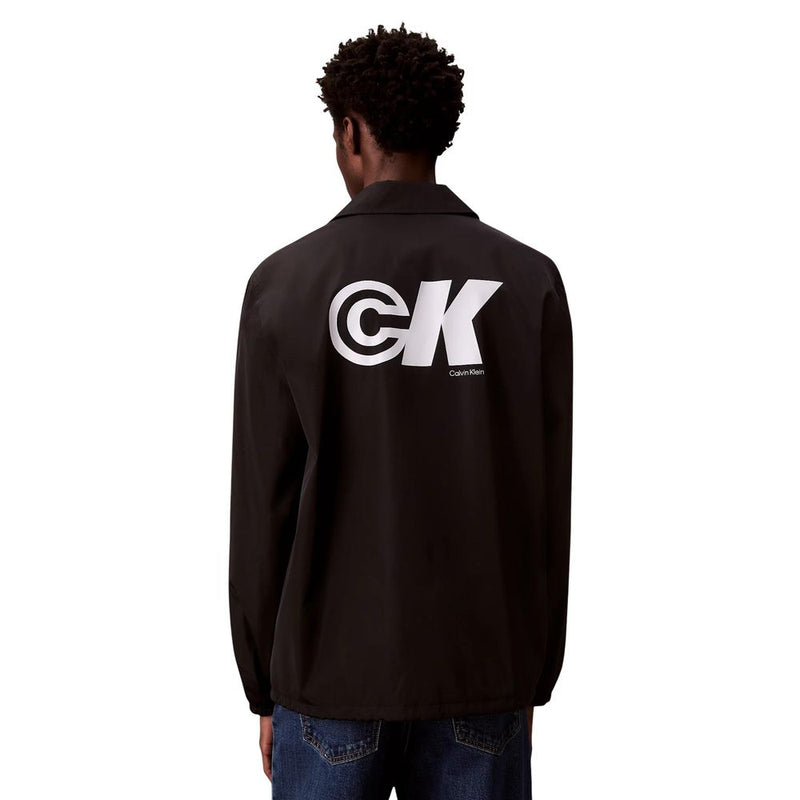 Calvin Klein Jeans Zwart Polyester Shelljack