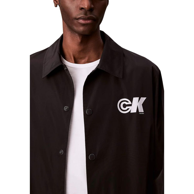 Calvin Klein Jeans Zwart Polyester Shelljack