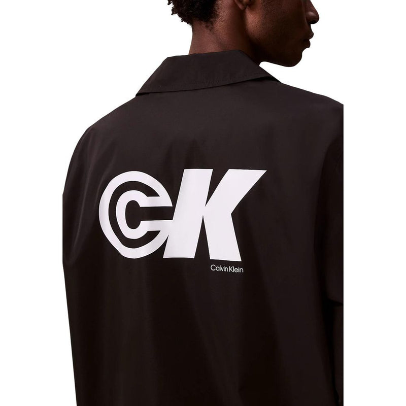 Calvin Klein Jeans Zwart Polyester Shelljack
