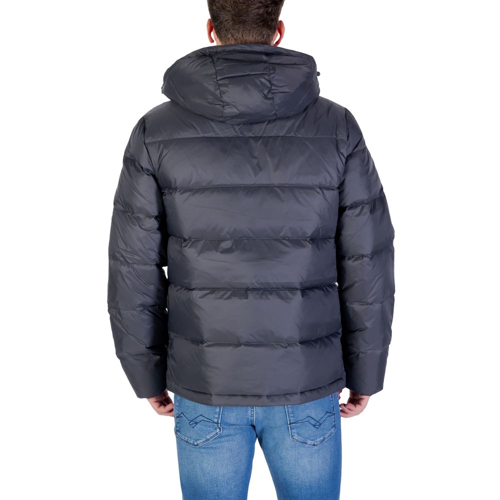 Calvin Klein Jeans Gray Polyamide Coat - Men's Puffer Jacket