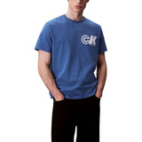 Calvin Klein Jeans Blue Cotton T-Shirt for Men