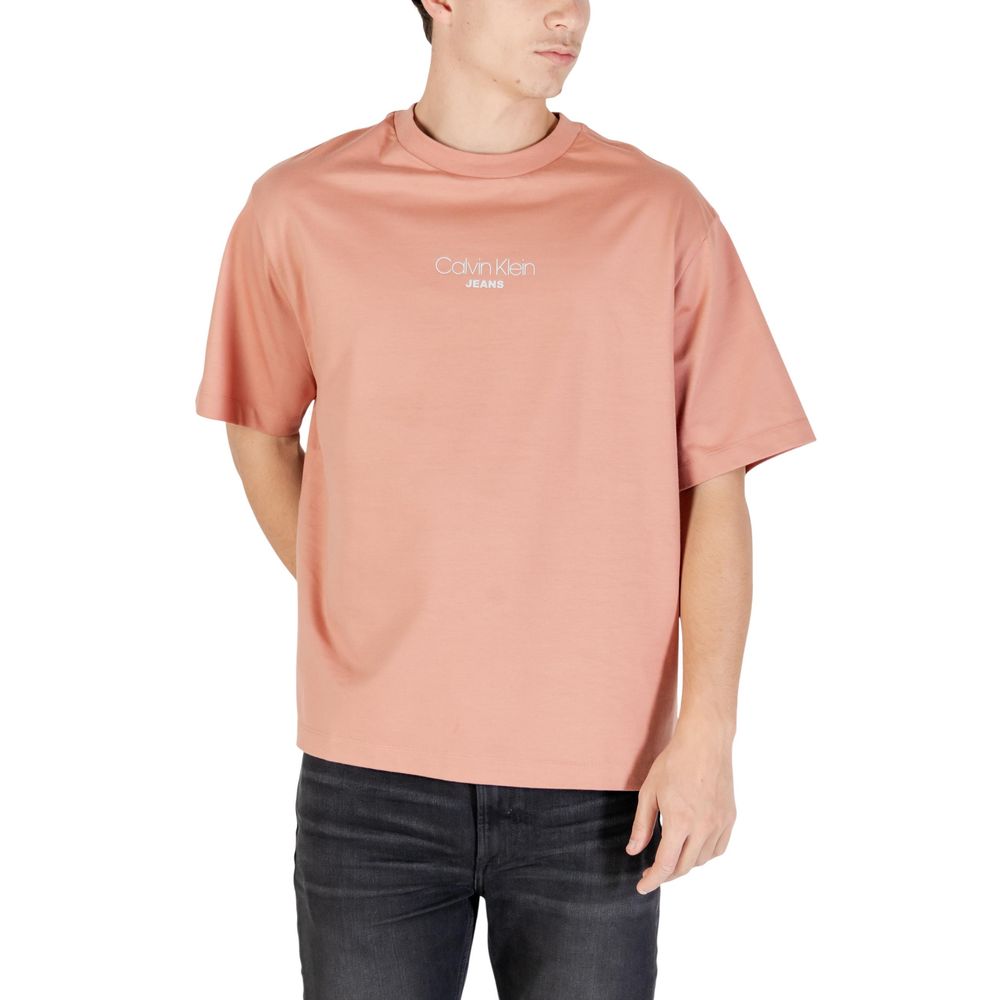 Calvin Klein Jeans Multicolor Cotton T-Shirt - SS 16S RLXD FIT