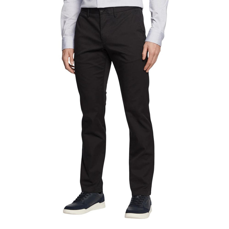 Tommy Hilfiger Zwarte Casual Broek Van Gerecycled Katoen