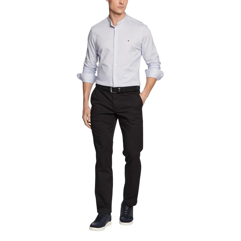 Tommy Hilfiger Zwarte Casual Broek Van Gerecycled Katoen