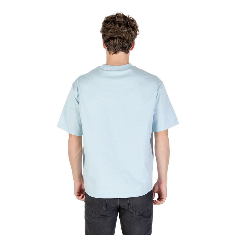 Calvin Klein Jeans Blue Cotton T-Shirt for Men