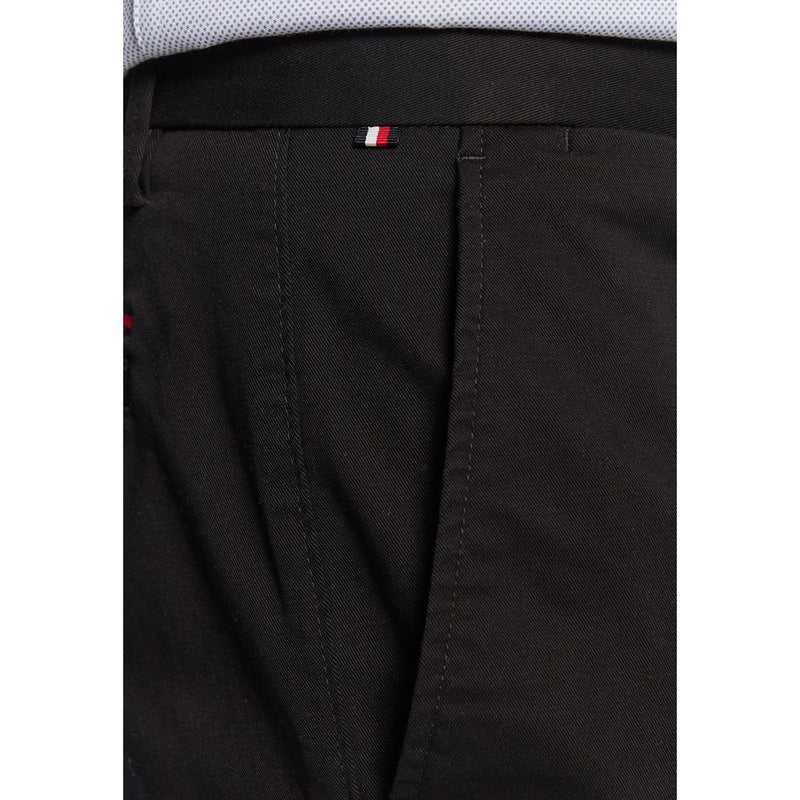 Tommy Hilfiger Zwarte Casual Broek Van Gerecycled Katoen