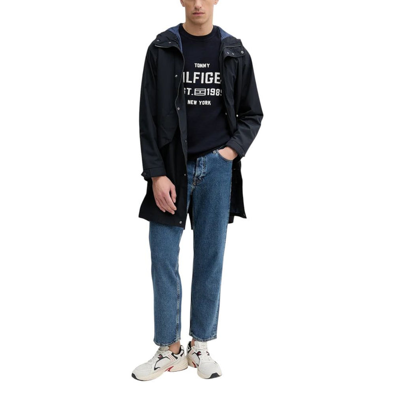 Tommy Hilfiger Blauw Biologisch Katoenen Sweatshirt
