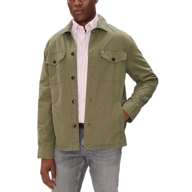 Manteau bicolore en coton recyclé Tommy Hilfiger