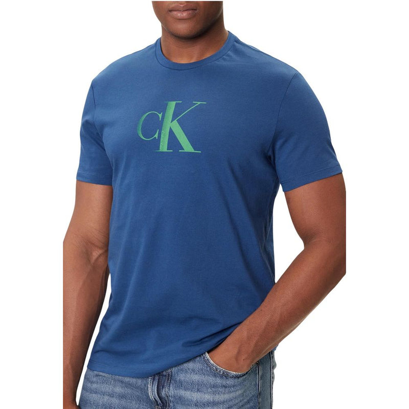 Calvin Klein Jeans Blauw Katoenen T-shirt