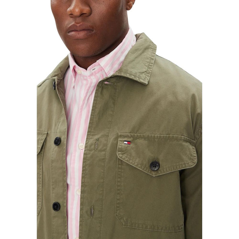 Manteau bicolore en coton recyclé Tommy Hilfiger