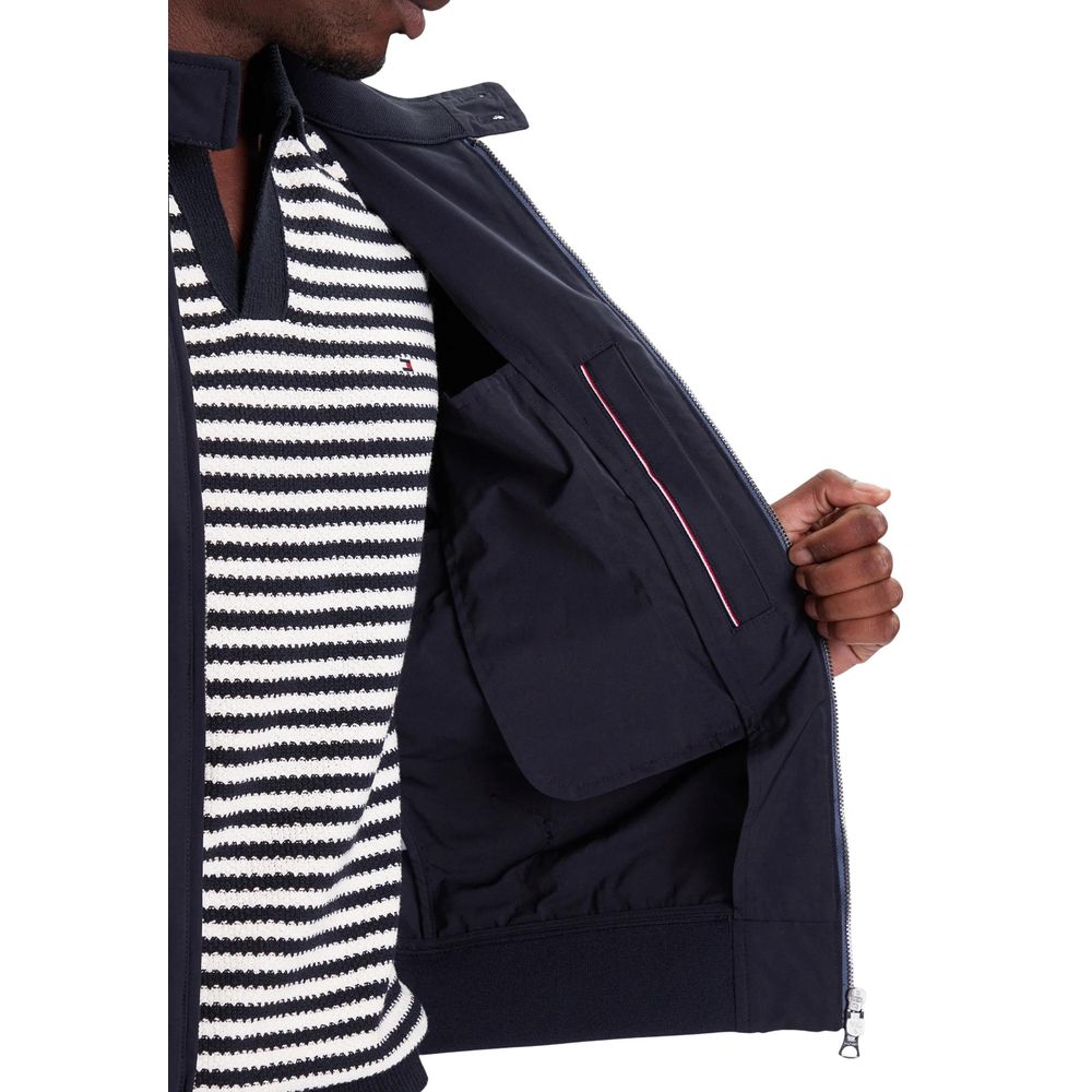 Bomber Tommy Hilfiger en polyester recyclé bleu