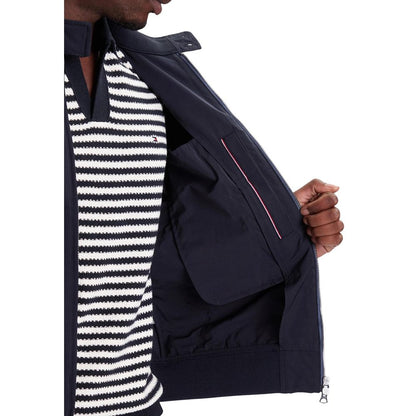 Bomber Tommy Hilfiger en polyester recyclé bleu