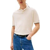 T-shirt en lyocell beige Tommy Hilfiger